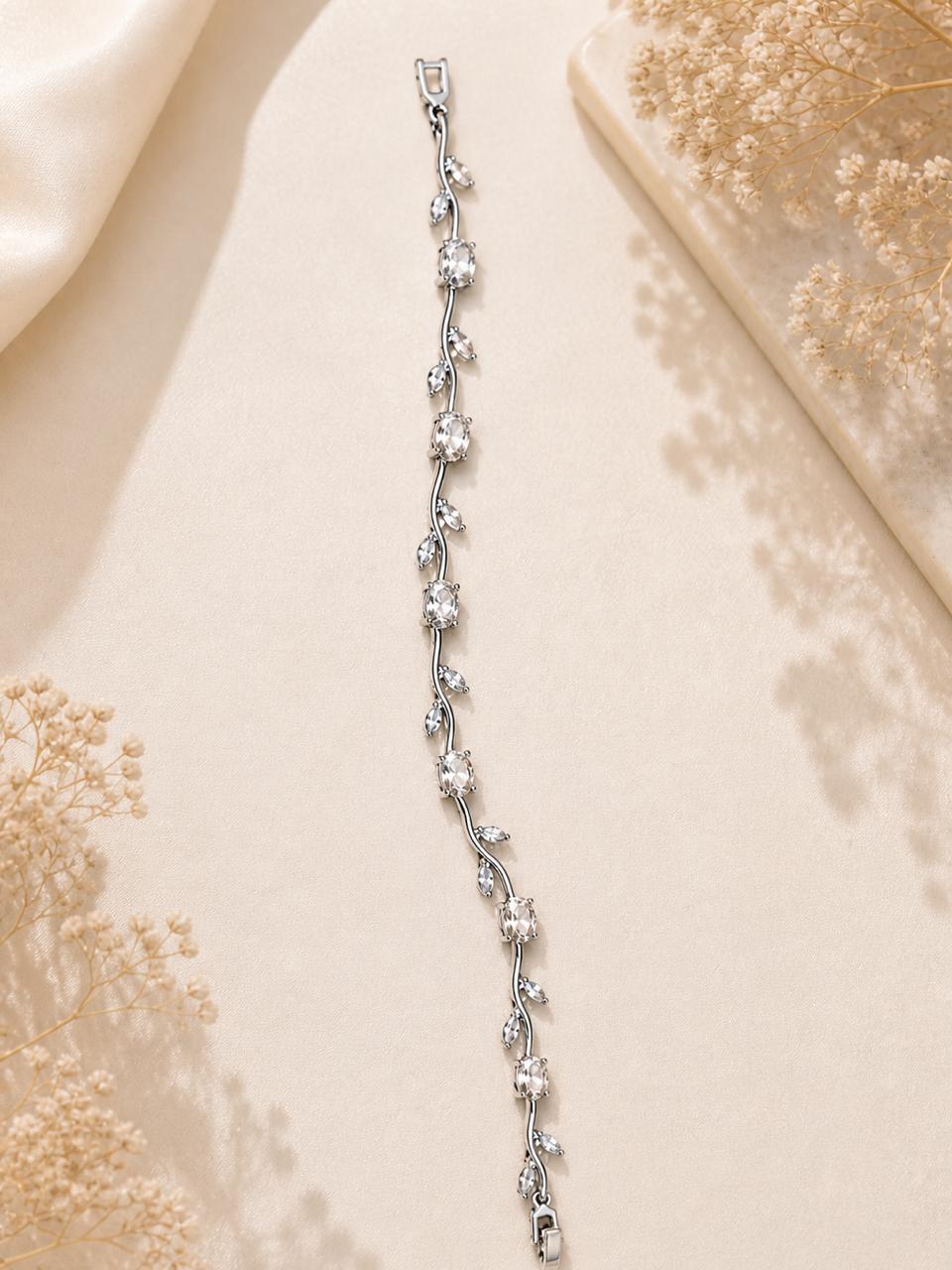 Silver Tulip Bracelet